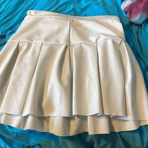 White Tennis Skirt